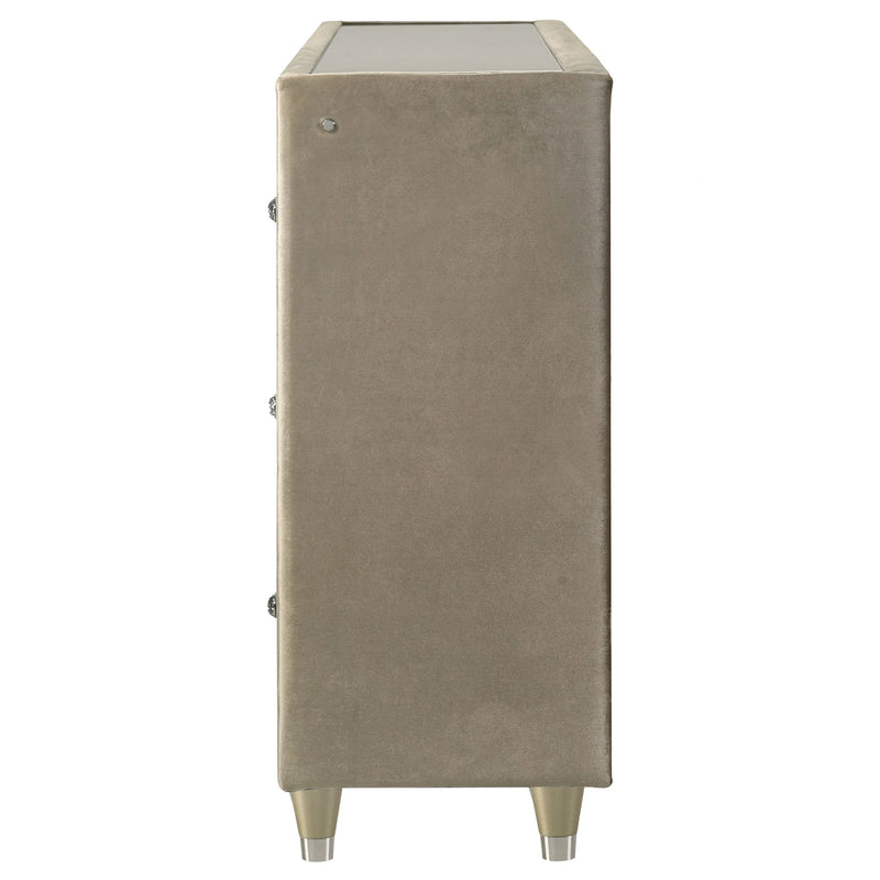 Lorient LED Dresser with Flame Visualizer