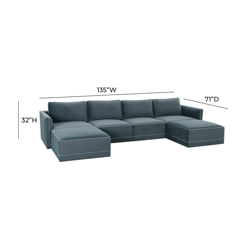 Willow 6-Piece U-Sectional