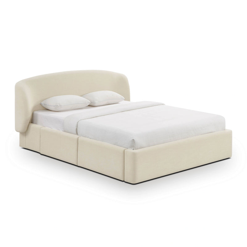 Corey Upcycled Performance Linen Storage Bed