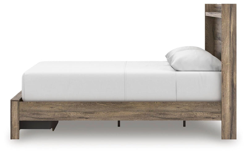 Elbrim Panel Storage Bed