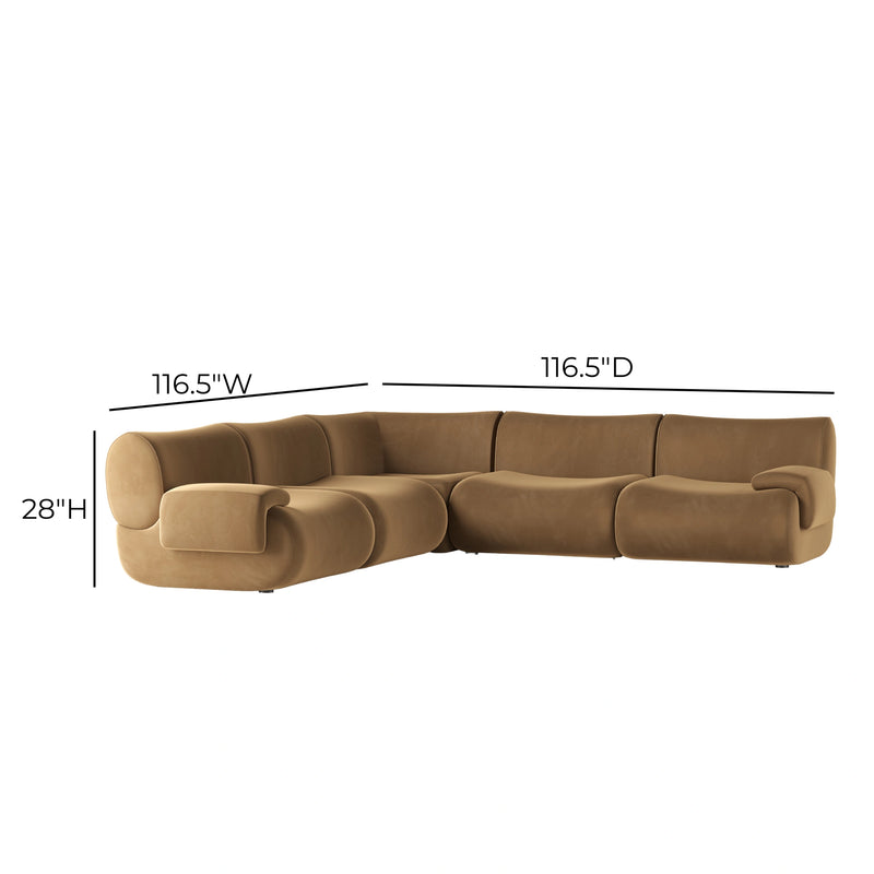 Zenith 5-Piece L-Sectional