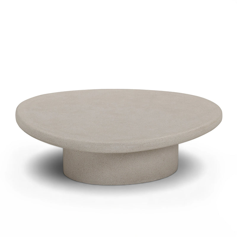 Jade Concrete Indoor/Outdoor Coffee Table (28"-34")