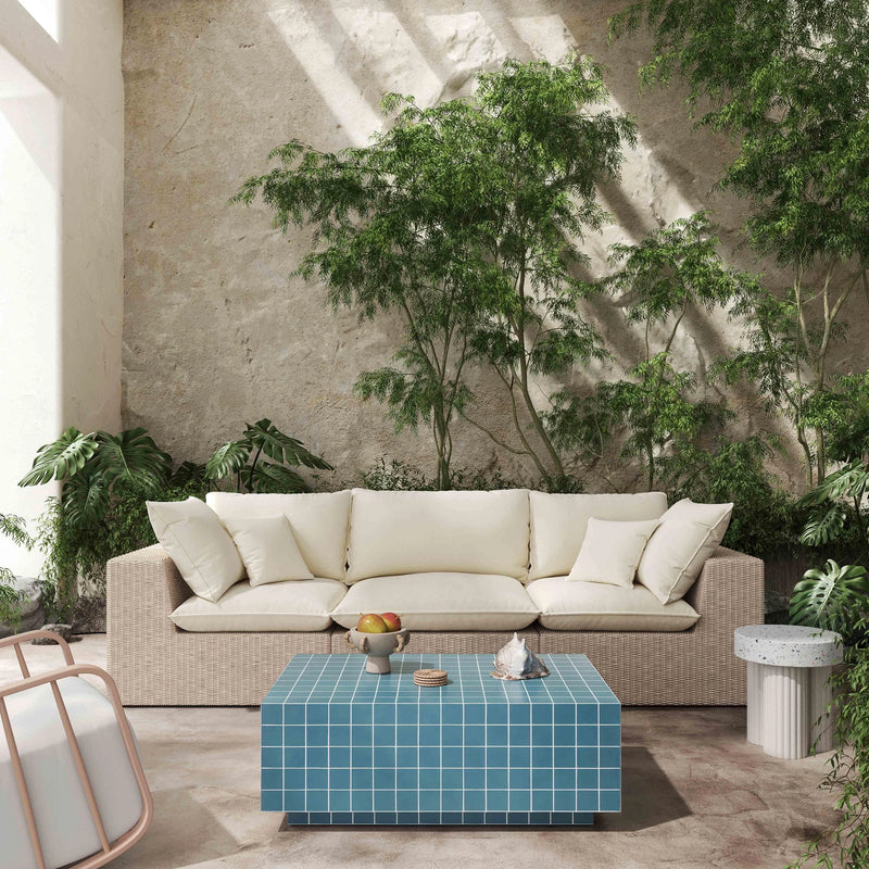 Mesa de centro Mixie de 39" para interiores/exteriores
