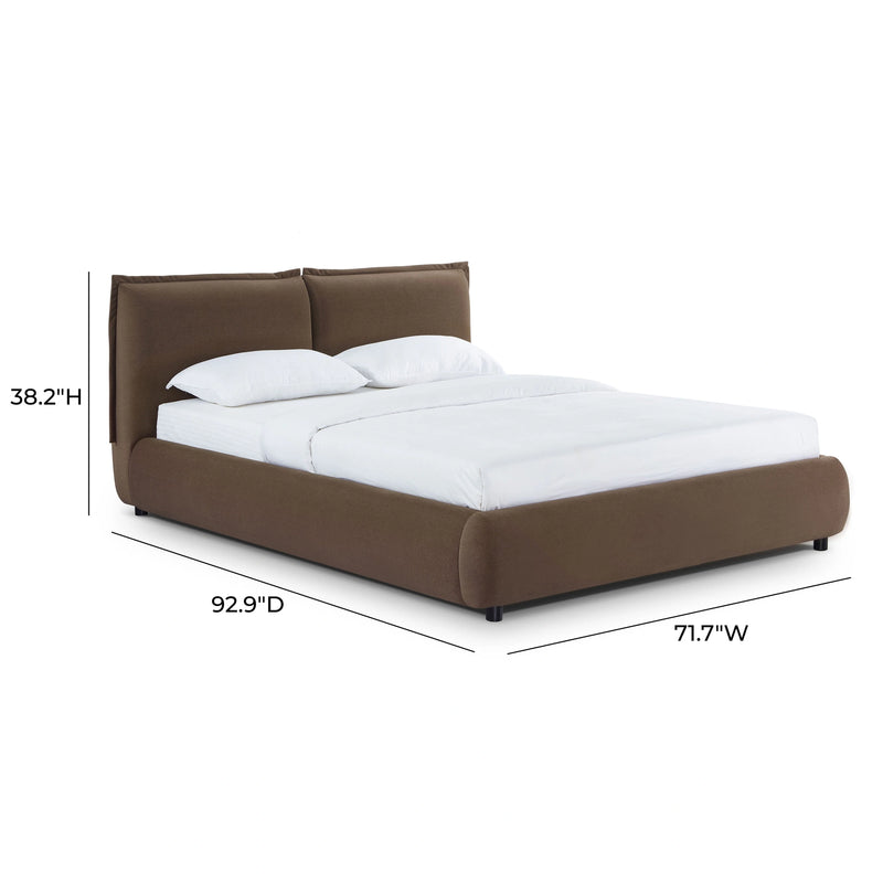 Cama de terciopelo de imitación de mohair Mel Performance
