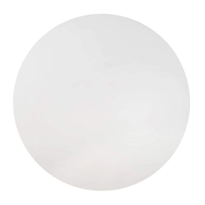 Kali 55" White Round Dining Table
