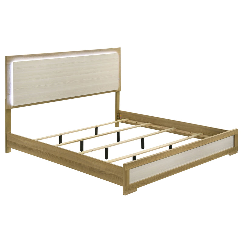 Hyland Panel Bed with LED Lighting