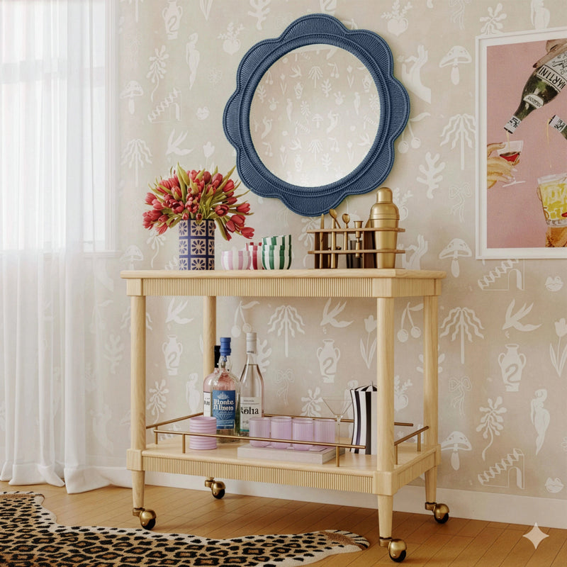 Zeva 26.6" Round Wall Mirror
