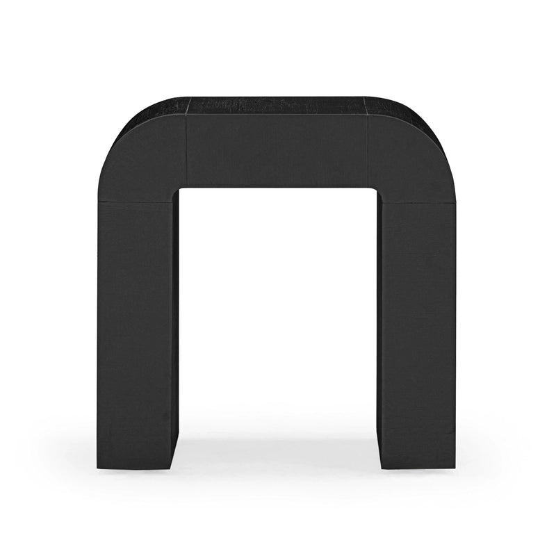طاولة جانبية ذات تصميم مقوس (Hump)
