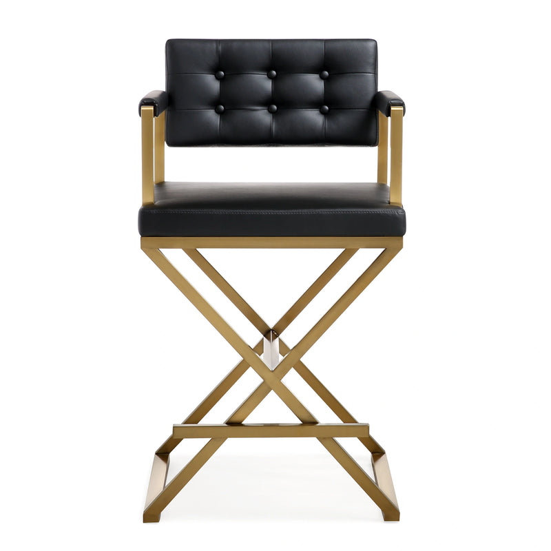 Director Performance Vegan Leather Stool