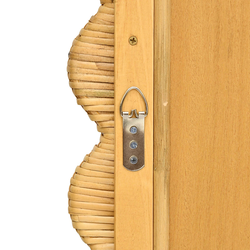 Bama Natural Rattan Wall Mirror