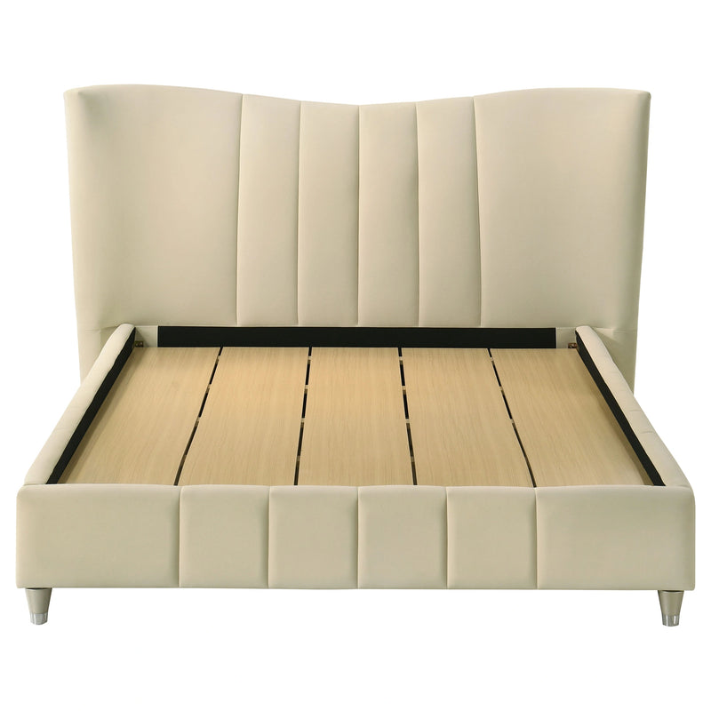 Evelyn Panel Platform Bed