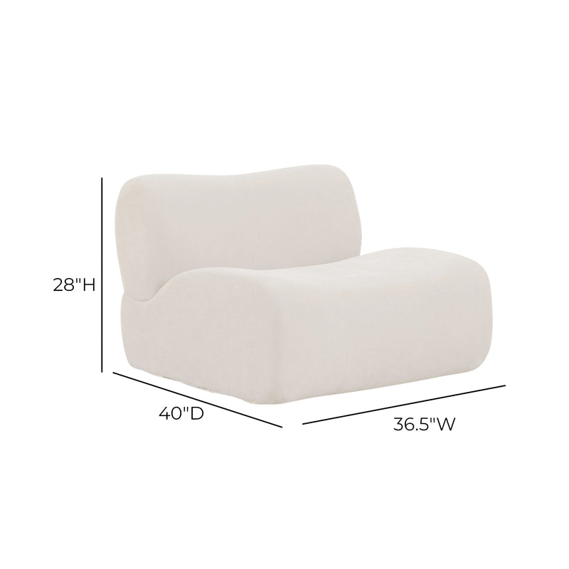 Zenith Armless Chair