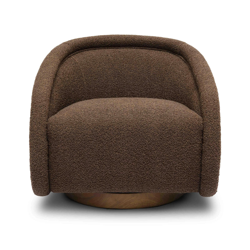 Rory Performance Boucle Swivel Accent Chair