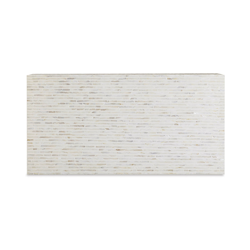 Earl 48" Shell Rectangular Coffee Table