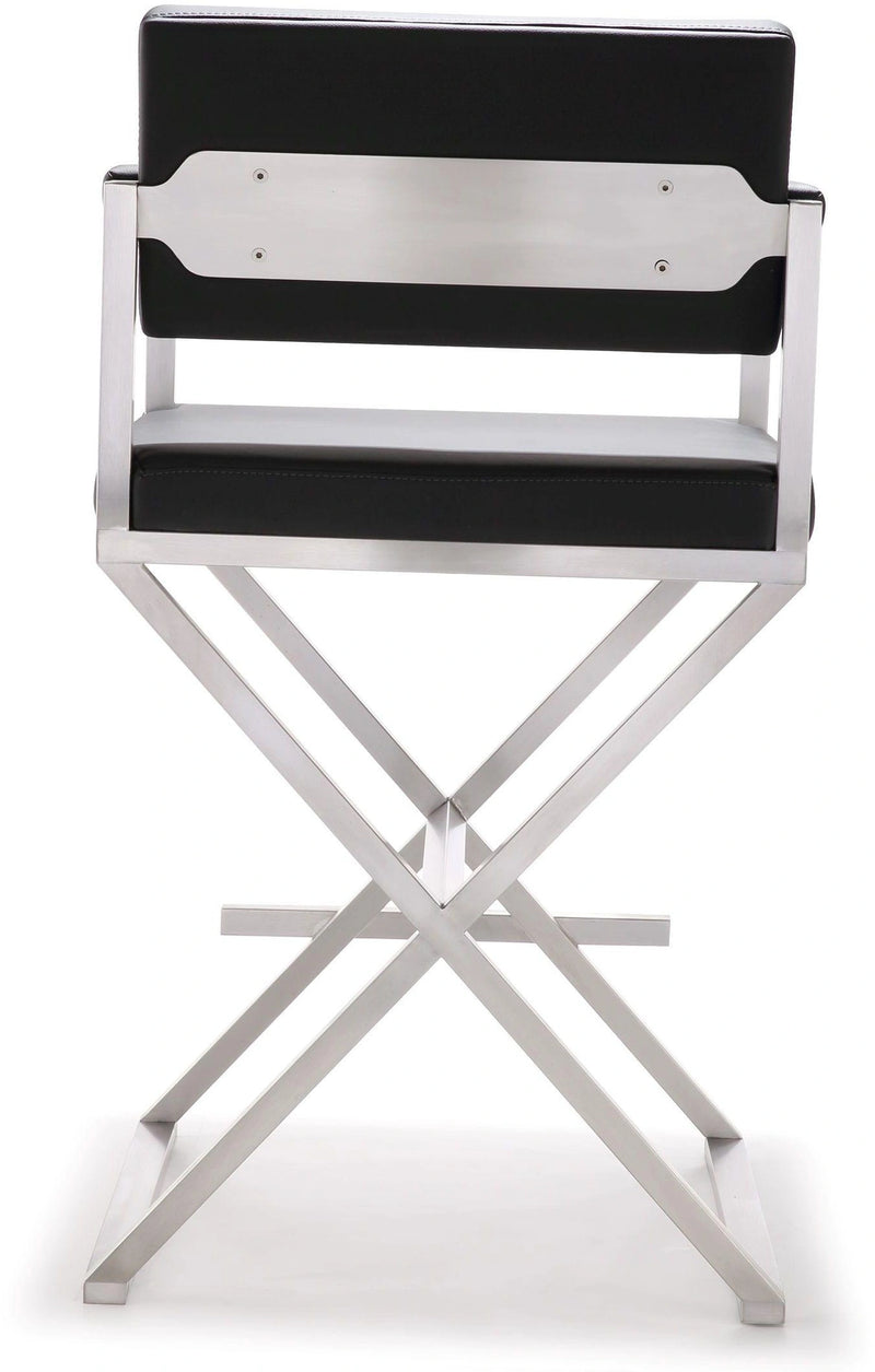 Director Performance Vegan Leather Stool