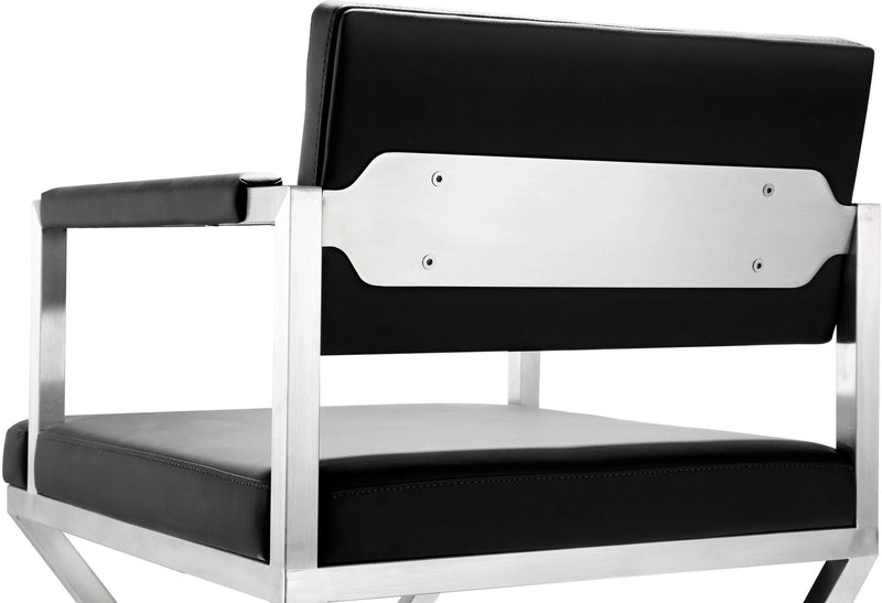 Director Performance Vegan Leather Stool
