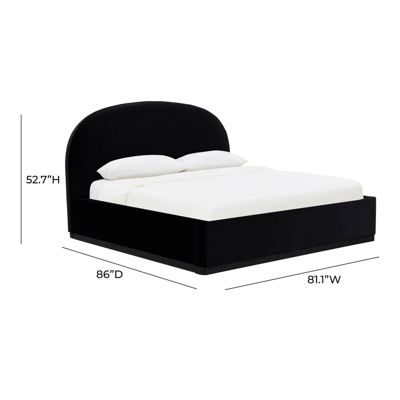 Marlow Performance Velvet Bed