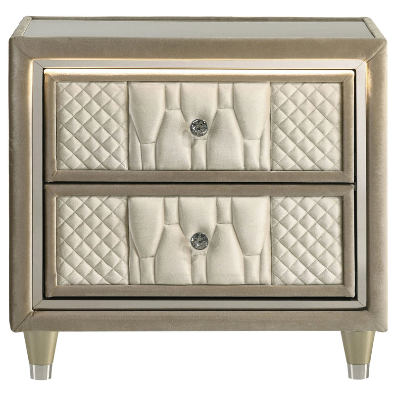 Lorient Nightstand with LED Lighting