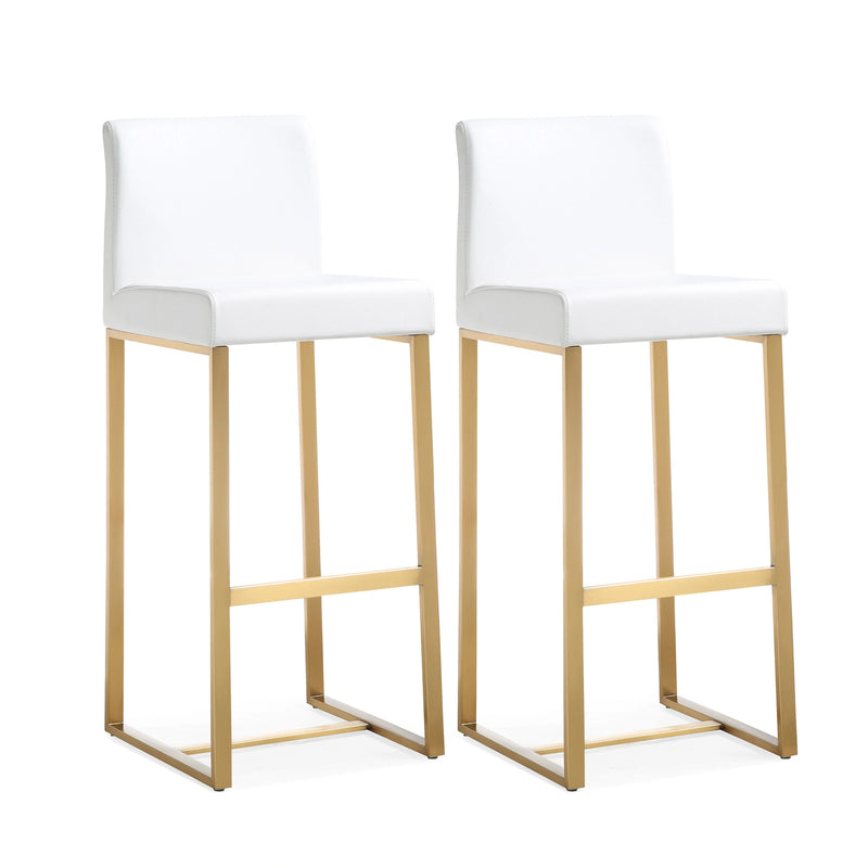 Denmark Performance Vegan Leather Stool - Set of 2