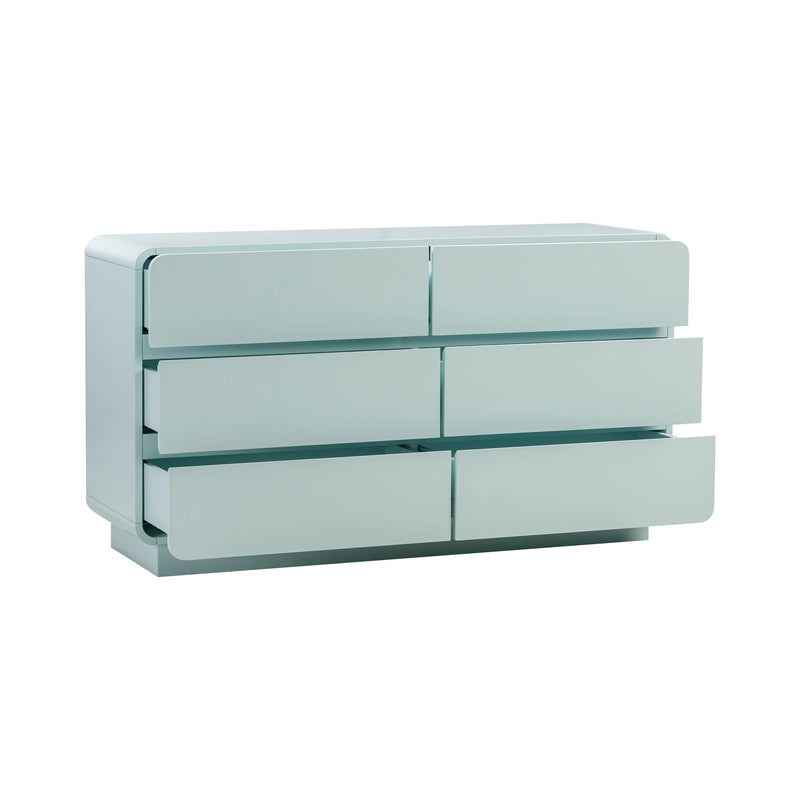 Sagura 56" 6-Drawer Dresser