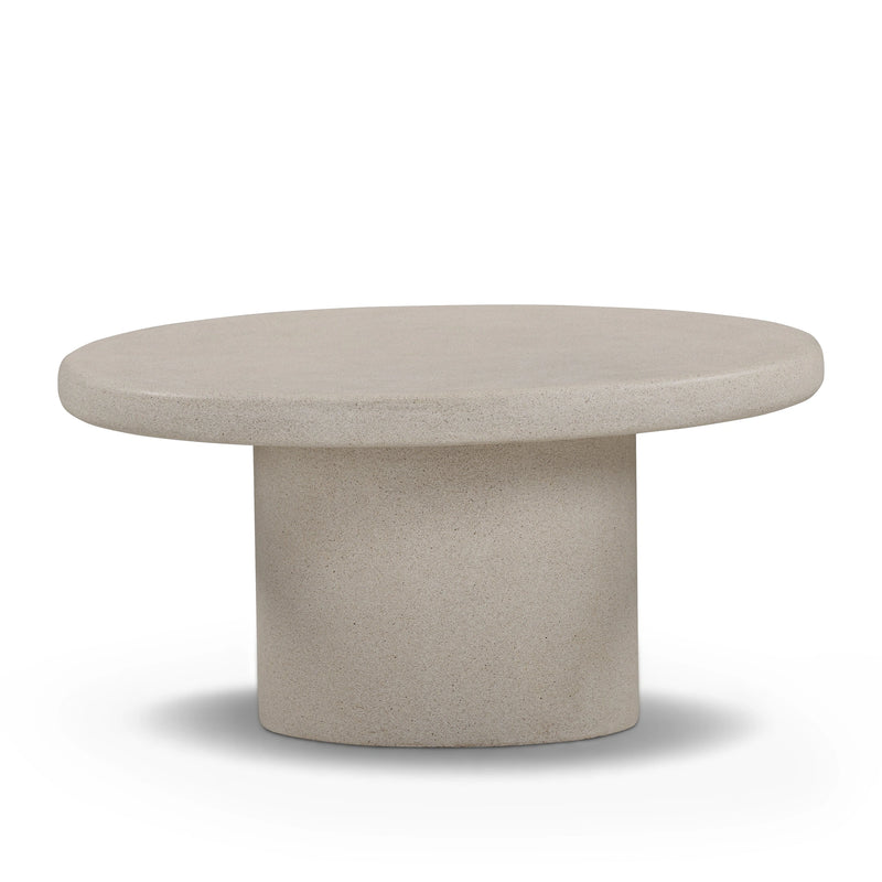 Jade Concrete Indoor/Outdoor Coffee Table (28"-34")