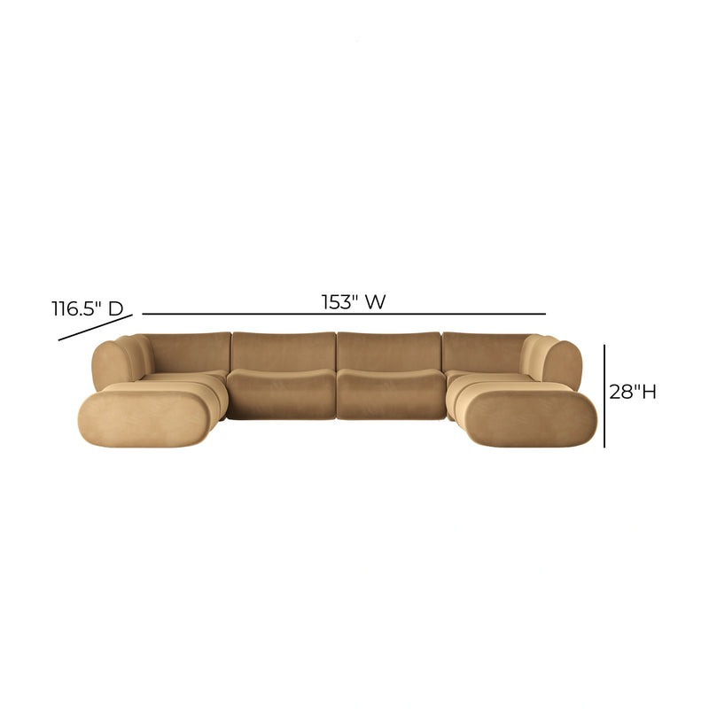 Zenith 8-Piece U-Sectional