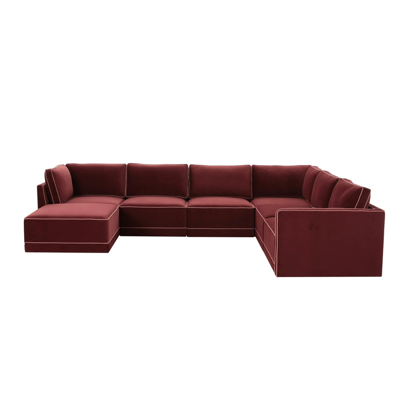 Willow 7-Piece Large Chaise Sectional