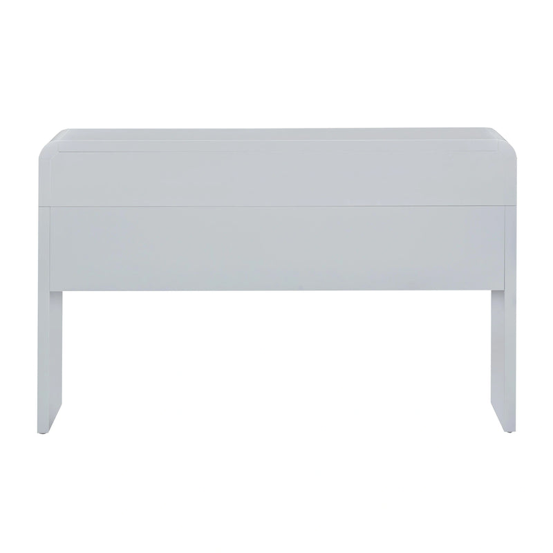 Patty 48" Rattan 2-Drawer Console Desk