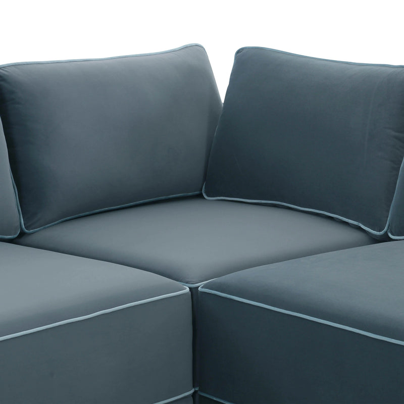 Willow 7-Piece Large Chaise Sectional