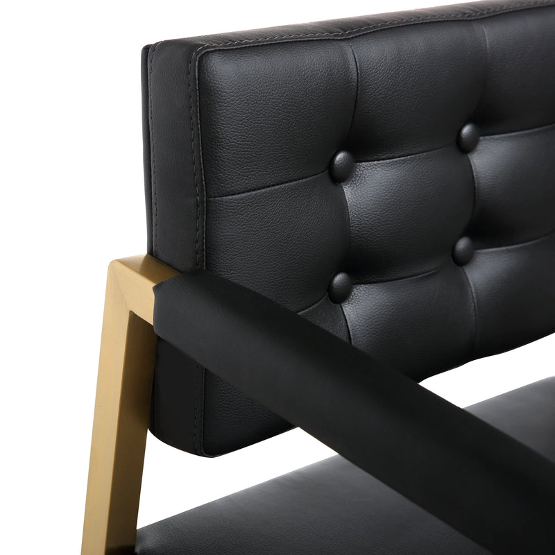 Director Performance Vegan Leather Stool