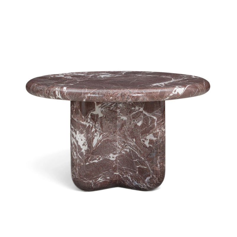 Juju Faux Marble Indoor/Outdoor Round Coffee Table (24"-32")