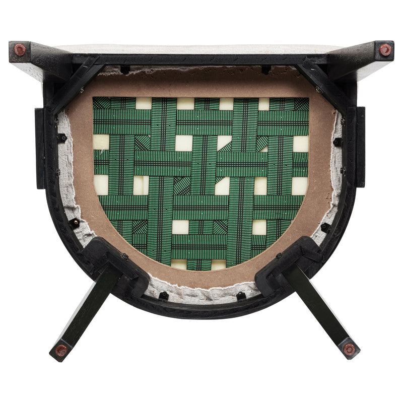 Silla de comedor con brazos Leandro, set de 2