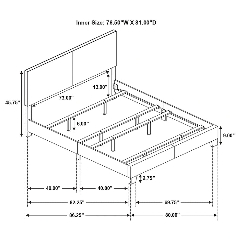Dorian Panel Bed