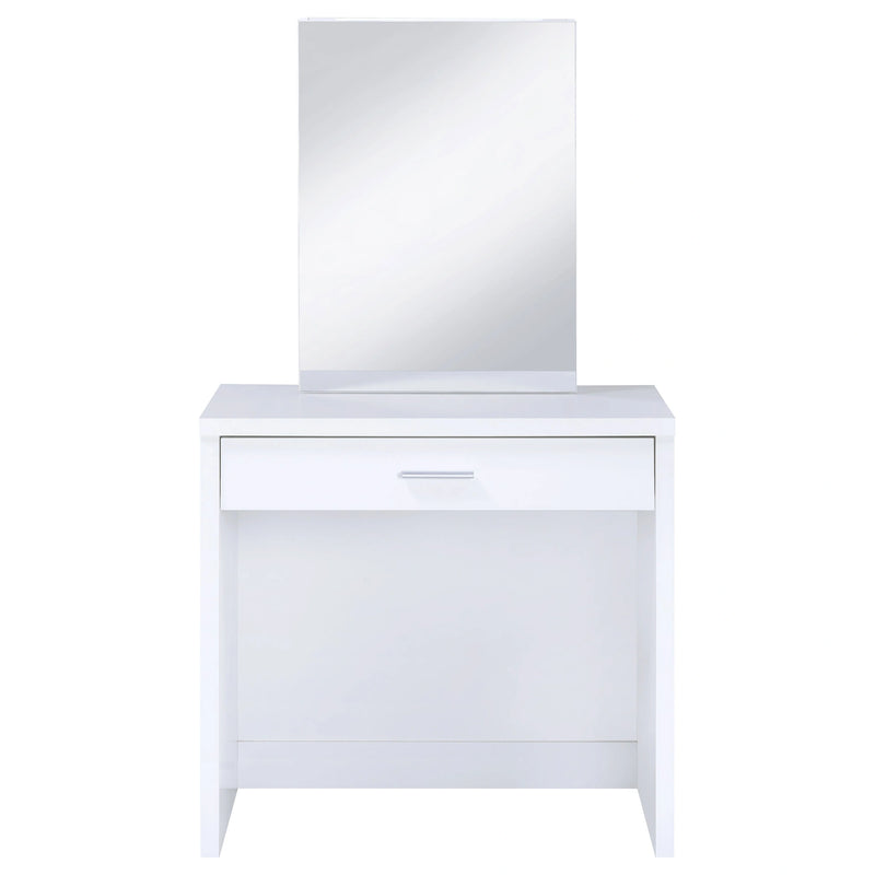 Harvey Makeup Vanity Table with Mirror and Stool