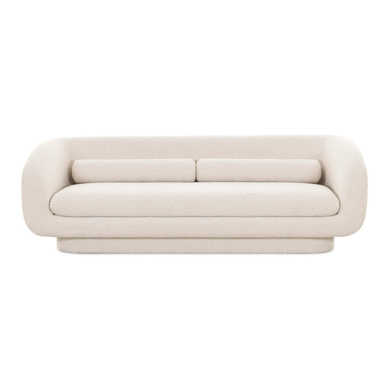 Simone 96" Cream Performance Boucle Sofa