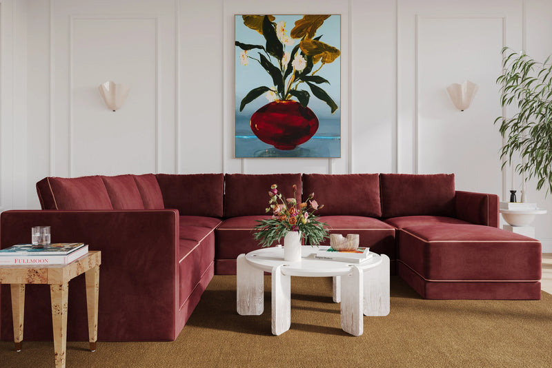 Willow 7-Piece Large Chaise Sectional
