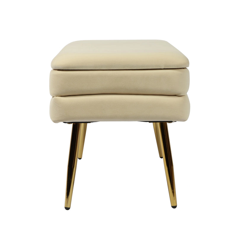 Ziva 31" Velvet Storage Bench