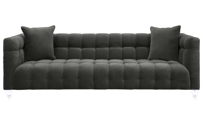Bea 90.6" Performance Velvet Tufted Sofa