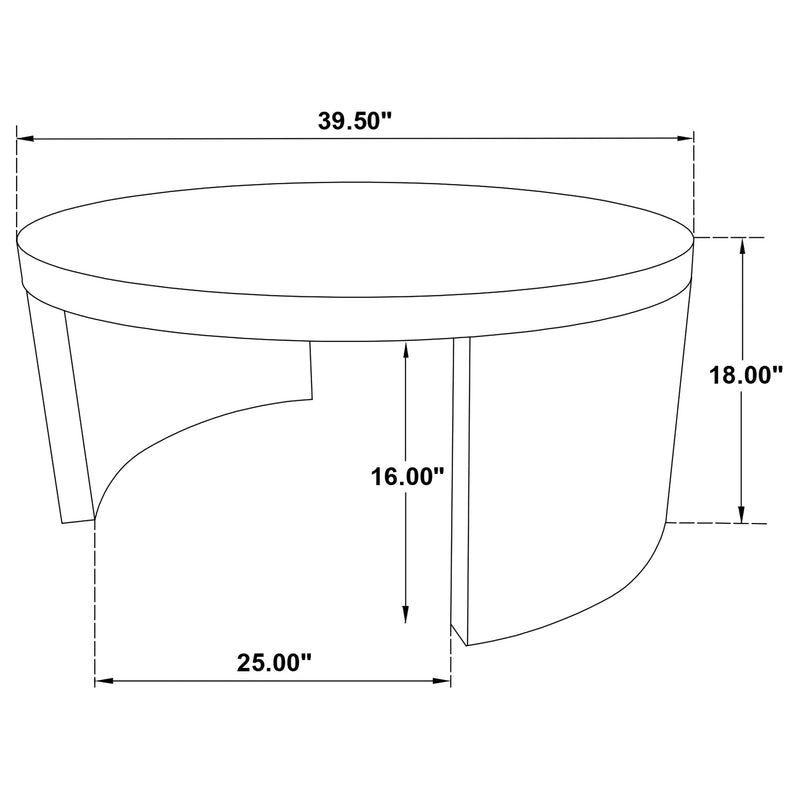 Sweeney Round Coffee Table Set