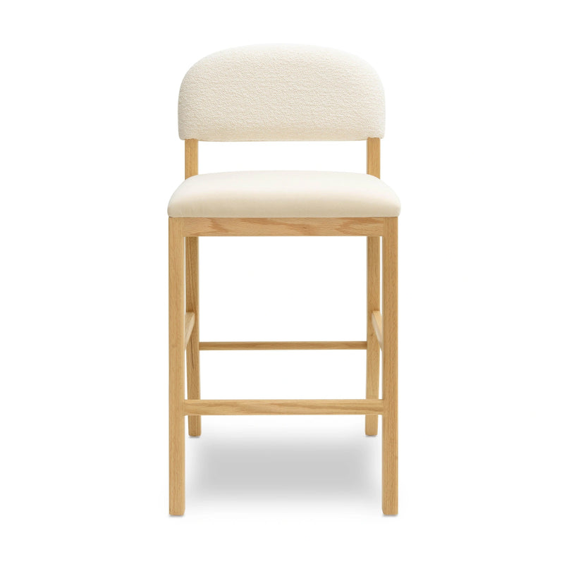 Calla Performance Velvet Counter Stool