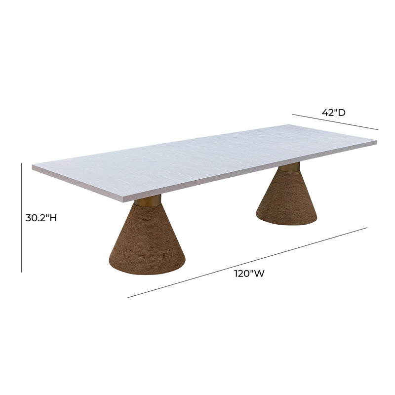 Rishi 120" Rope Dining Table