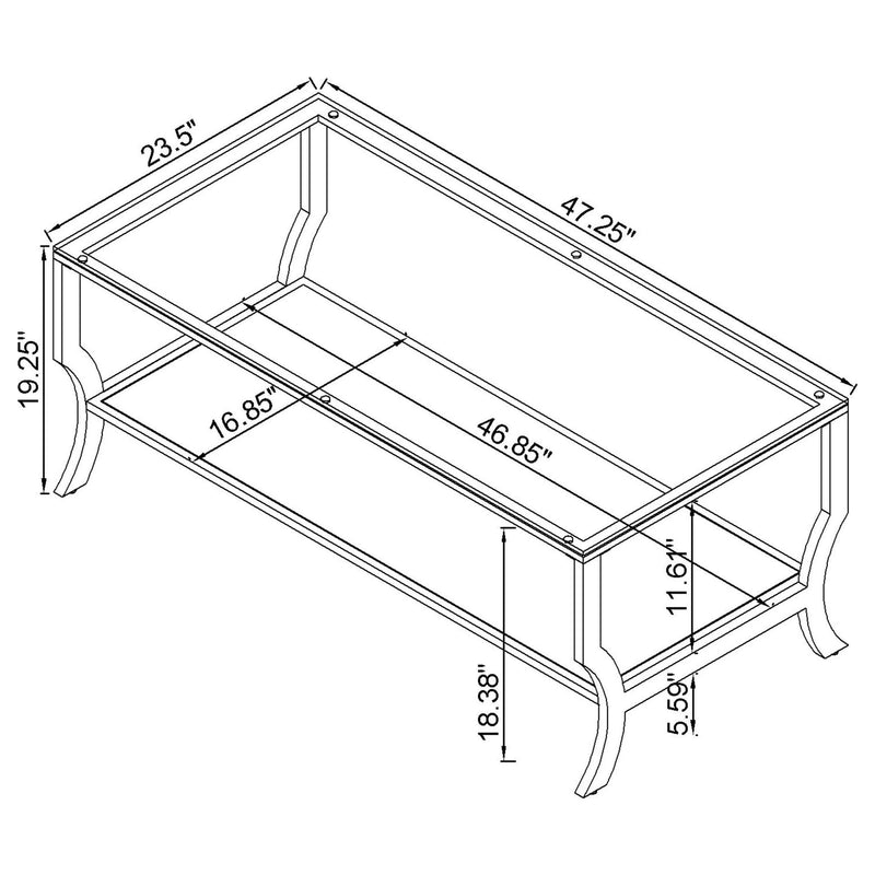 Saide Coffee Table Set