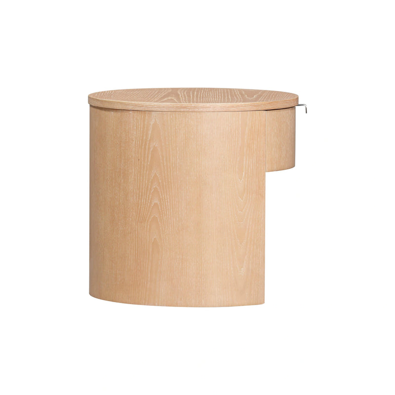Marlow Wood Nightstand With Drawer