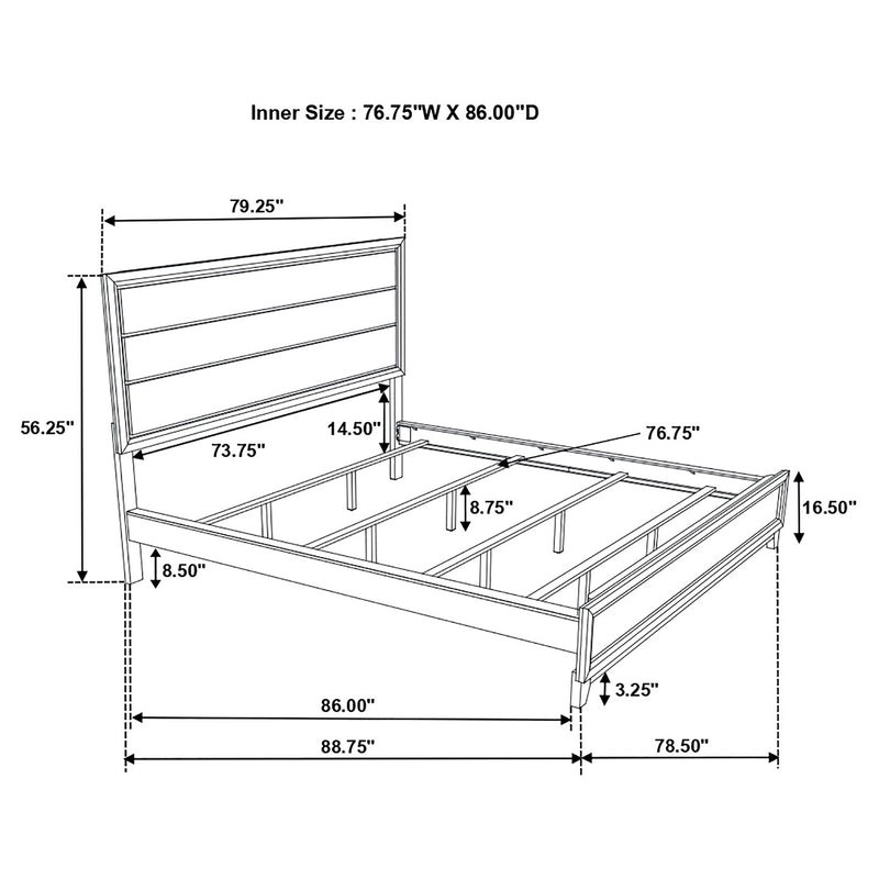 Watson Panel Bed
