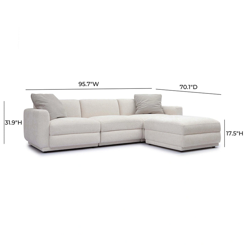 Perry 4-Piece Sectional