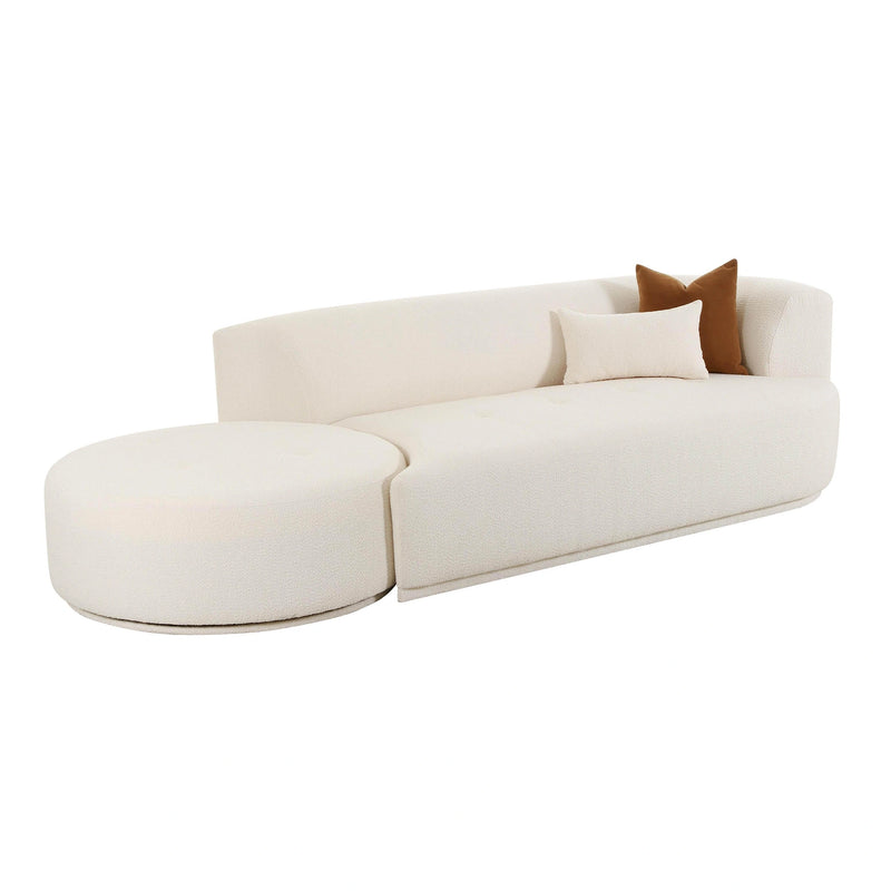 Fickle Cream Boucle Modular Sofa