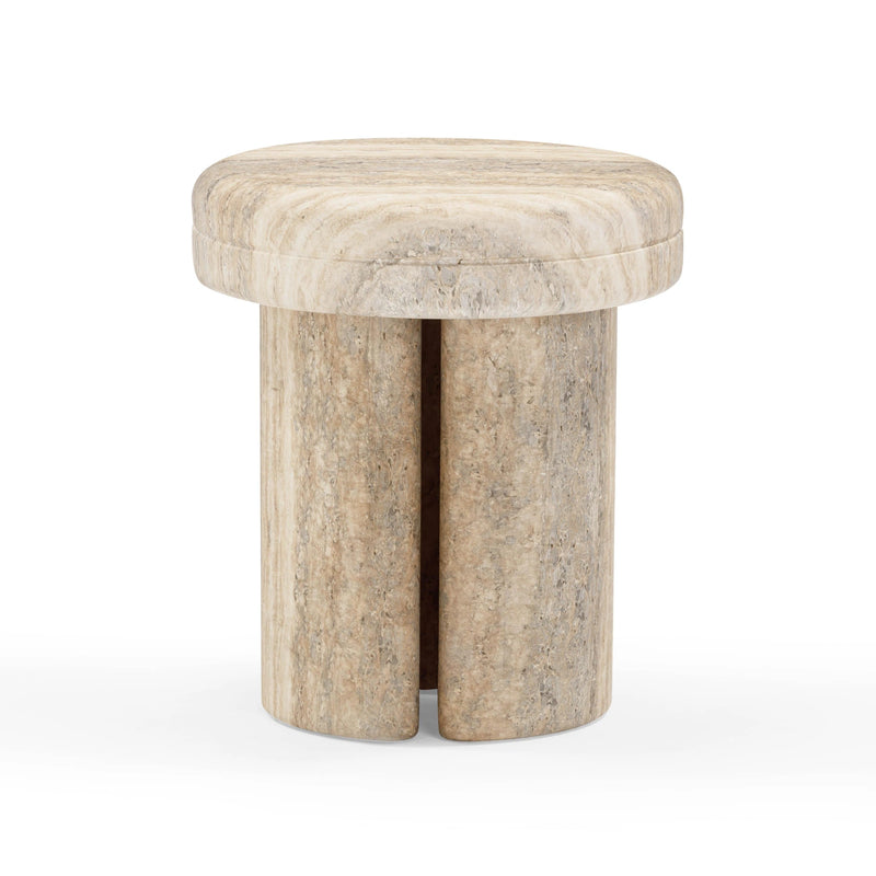 Sheila Textured Concrete Indoor / Outdoor Side Table