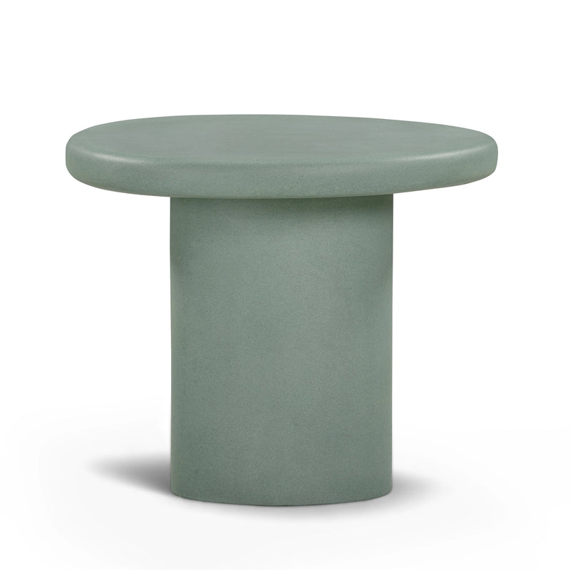 Jade Concrete Indoor/Outdoor Side Table