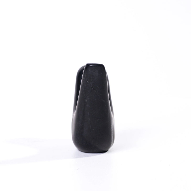 Black Marble Bird Statue