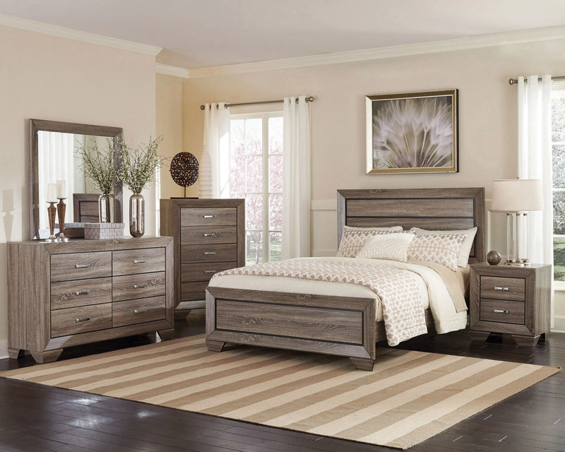 Kauffman Panel Bed